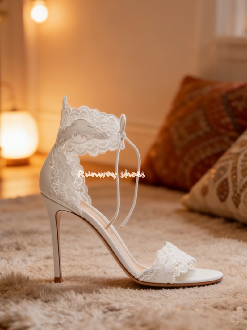 Luxury Lifestyle Shoes - Sapatos de Casamento Brancos de Luxo
