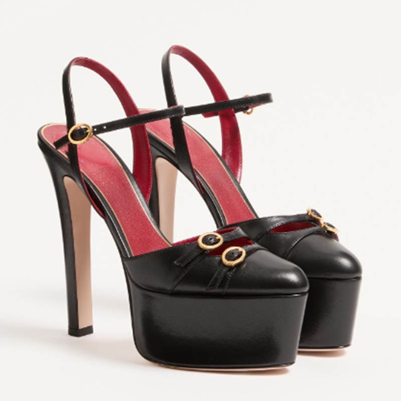 Luxury Lifestyle Shoes - Sandálias Femininas de Luxo Estilo Francês
