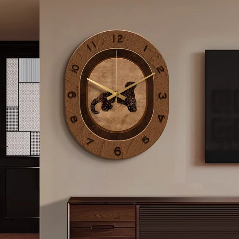 Luxury Lifestyle Aesthetics - Relógio de Parede Premium Silencioso, Decoração
