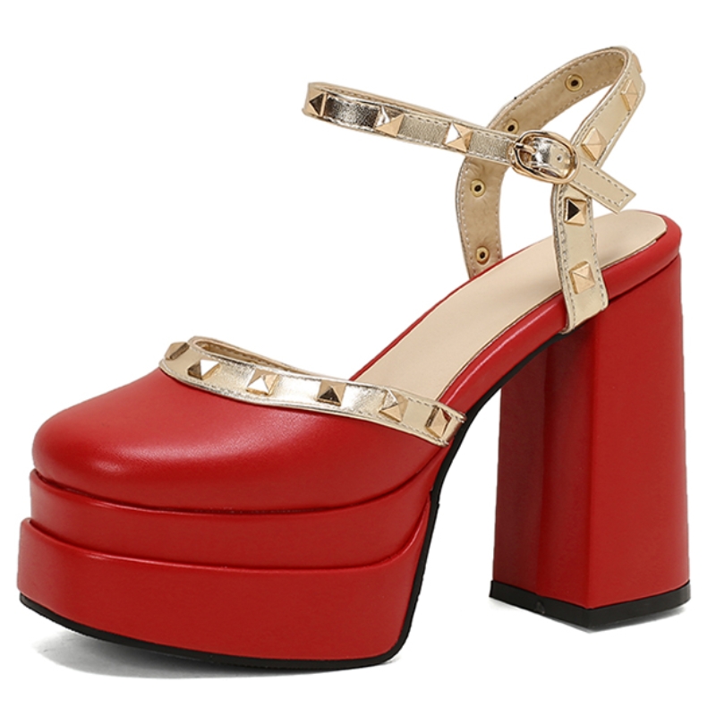 Luxury Lifestyle Shoes - Sandálias de Luxo de Salto Alto
