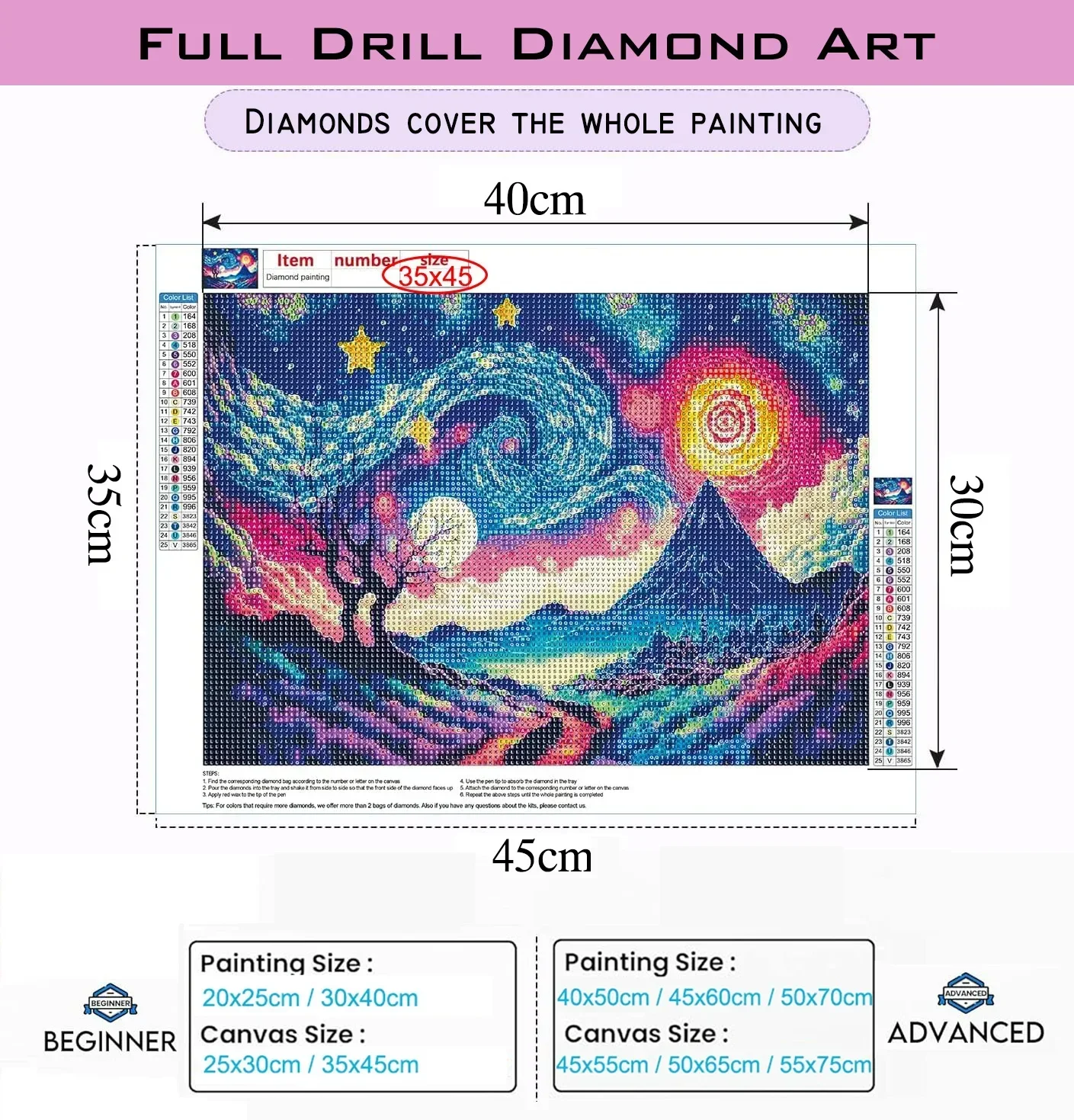 Kit de Pintura Diamante DIY de - Luxury Lifestyle Gifts avaliação e preço