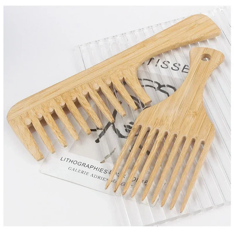 1 pçs pente de cabelo de madei - Bamboo Cutlery Set avaliação e preço