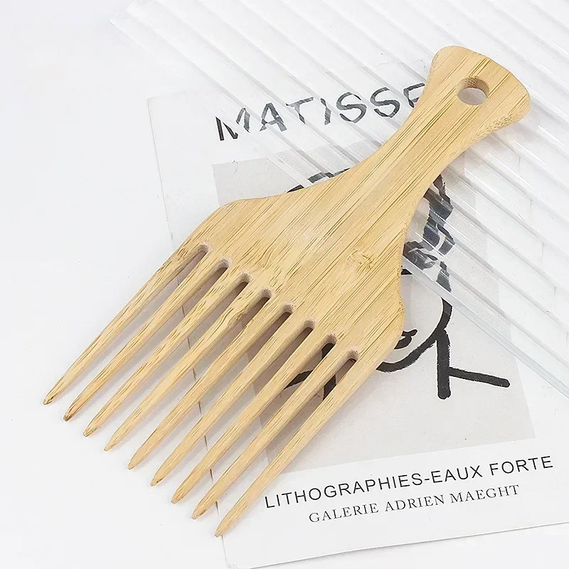 1 pçs pente de cabelo de madei - Bamboo Cutlery Set avaliação e preço