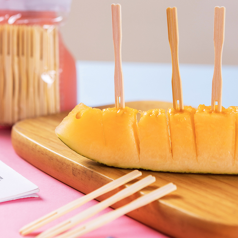 100/200/750 pçs garfo de fruta - Bamboo Cutlery Set avaliação e preço
