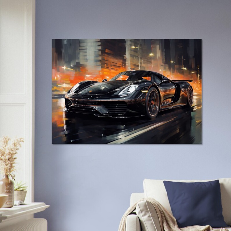 Pôster Moderno de Carros de Lu - Quiet Luxury Lifestyle avaliação e preço