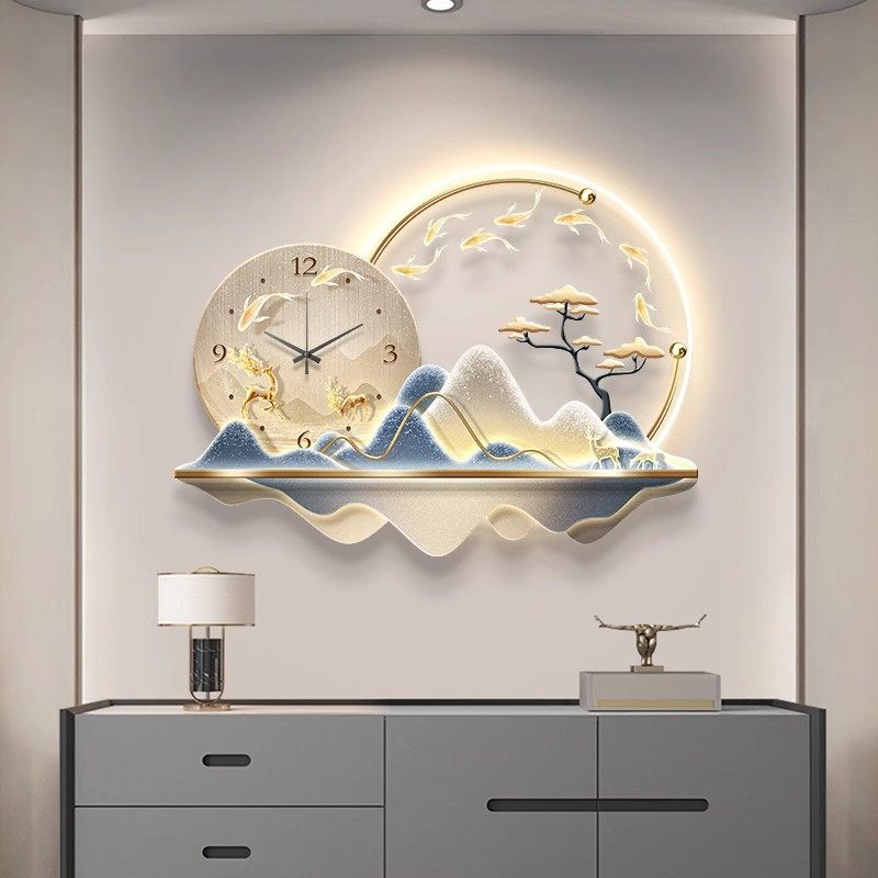 Relógio de Parede LED Artístic - Luxury Lifestyle Aesthetics avaliação e preço