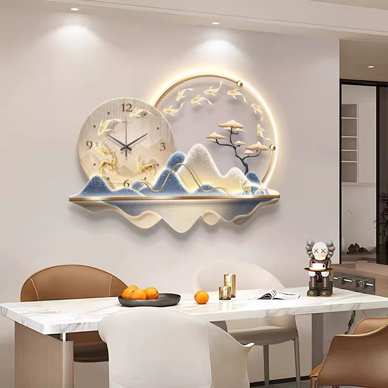 Relógio de Parede LED Artístic - Luxury Lifestyle Aesthetics avaliação e preço