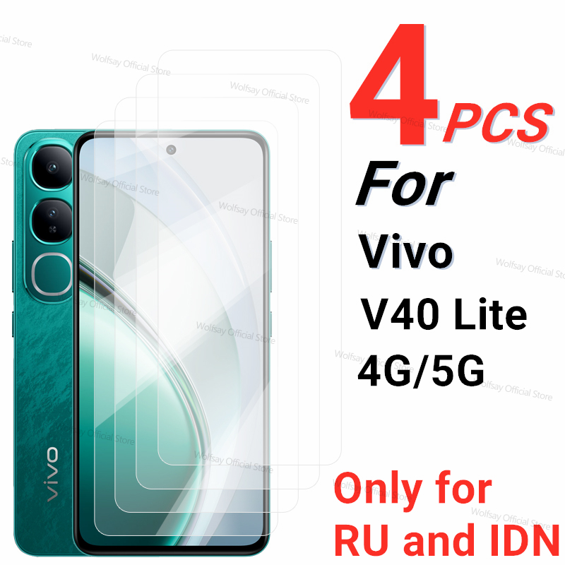 2/4 pçs protetor de tela para  - Vivo V40 avaliação e preço