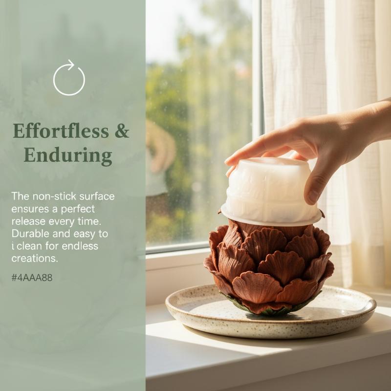 Molde de Silicone 3D Artesanal - Quiet Luxury Lifestyle avaliação e preço