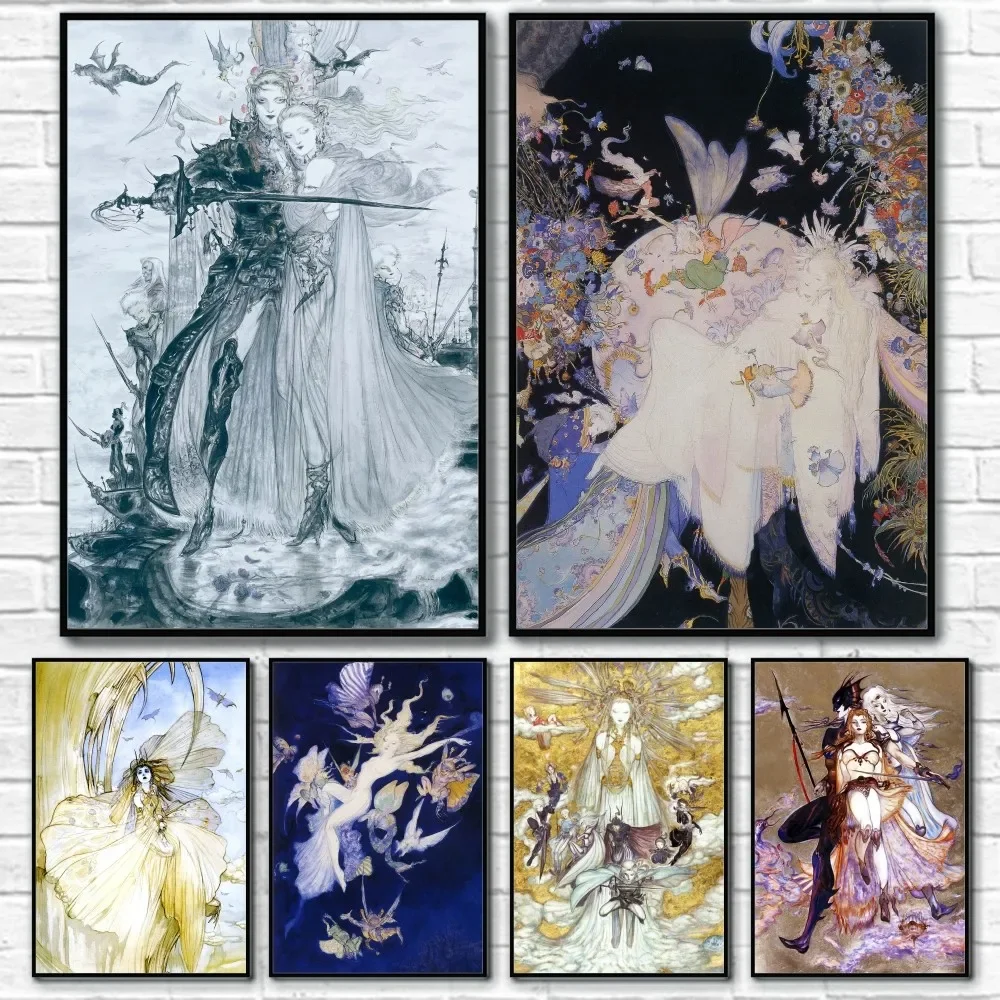 Yoshitaka Amano Final Fantasy  - Quiet Luxury Lifestyle avaliação e preço
